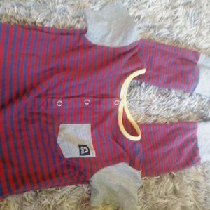 3/4 Rags to Raches romper